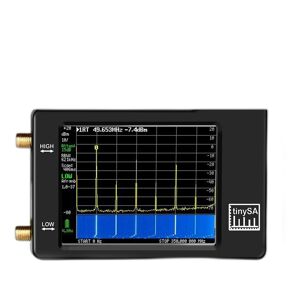 SupplySwap Bærbar TinySA Spektrumanalysator - 2,8 tommer Touch Skærm, 100kHz-960MHz MF/HF/VHF UHF Indgang EU Lager