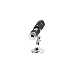 Technaxx TX-158 - Mikroskop - håndmodel - farve - 1920 x 1080 - 1080p - fast brændvidde - trådløs - WiFi - USB 2.0