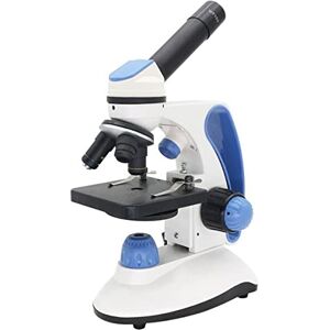 ZTBH Kit d'accessoires pour microsc 4 0x-2000x Microscope Biologique avec réglage Haut/Bas LED Illuminé Lames de Microscope (Magnification : 2000X) - Publicité