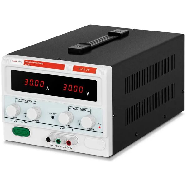 stamos soldering alimentatore stabilizzato da banco - 0-30 v - 0-30 a cc - 900 w s-ls-78