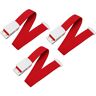 Drfeify 3 Stuks Tourniquets, Noodgespband Hemostase Medische Tourniquets voor Noodgevallen Buitenshuis (rood)