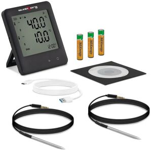 Steinberg Temperaturlogger - LCD - -200 till +250 °C - 2 externa sensorer