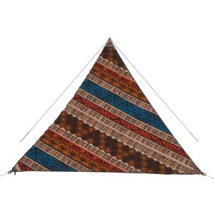 Bent VERBINDBARES SONNENSEGEL TC-ZIP-CANVAS SINGLE - Tarp - Gr. ONESIZE - mehrfarbig / AFRIKA DRUCK   RV SCHWARZ