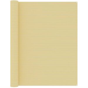 VidaXL Tapis de tente 250x550 cm Beige