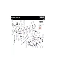 Rotasjonsplate For Omnistore 5200/6200 Thule 1500602811