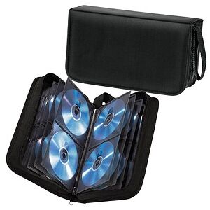 hama 120er CD-/DVD-Tasche Wallet schwarz, 1 St.