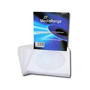 MediaRange PROMO Pack de 100 pochettes en papier pour CD DVD - Publicité