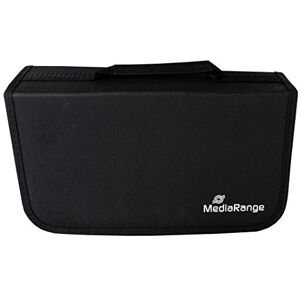 MediaRange Pochette zippée noire pour 96 CD ou DVD - Publicité