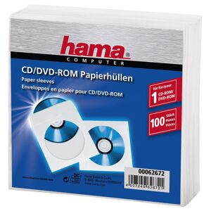 Hama Enveloppes Papier CD Rom (X100)