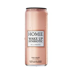 Homie Wake Up Synbiotic Pink Grapefruit 330 ml