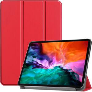 Kamda Flipfodral för iPad Pro 12.9-tum (2021) Sleep/ Wake-up funktion röd