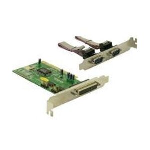DeLock 1x Parallel & 2x Serial - PCI card - Adapter Parallel/Seriell