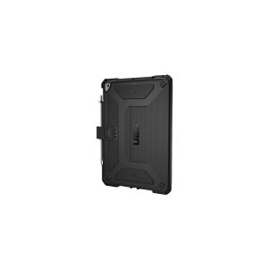 Urban Armor Gear UAG Case for iPad 10.2-in (9/8/7 Gen, 2021/2020/2019) - Metropolis Black - Bagsidecover til tablet - polyurethan, termoplastisk polyuretan (TPU) - sort - 10.2 - for Apple 10.2-inch iPad (7. generation, 8. generation)