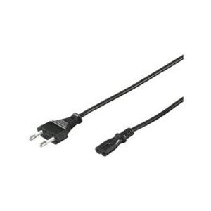 Micro Connect MicroConnect Power Cord Notebook - Câble d'alimentation - bipolaire (F) pour bipolaire (M) - 5 m - noir - pour NEC NP300, NP305, NP310, NP400, NP405, - Publicité