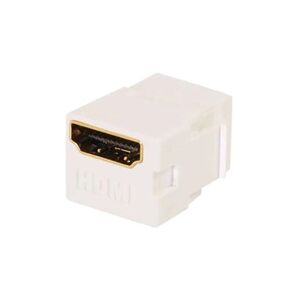 C2G Snap-In HDMI Keystone Insert Module - Prise modulaire - HDMI - blanc - Publicité