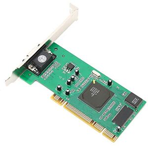 143 Carte Graphique 8 Mo, VGA PCI 8 Mo 32Bit Accessoires d'ordinateur de Bureau Multi-Affichage pour ATI Rage XL prenant en Charge Toutes Les Cartes mères avec Prise PCI - Publicité