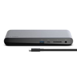 Station d'accueil Belkin Thunderbolt 3 Dock Pro Gris anthracite Argent - Publicité