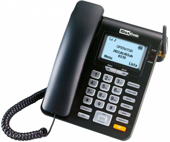 MaxCom MM28D - Téléphone filaire > Téléphone fixe avec carte sim