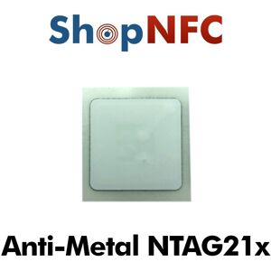 Confidex Tag Nfc Schermati Ntag210μ Adesivi Ip68 25x25mm