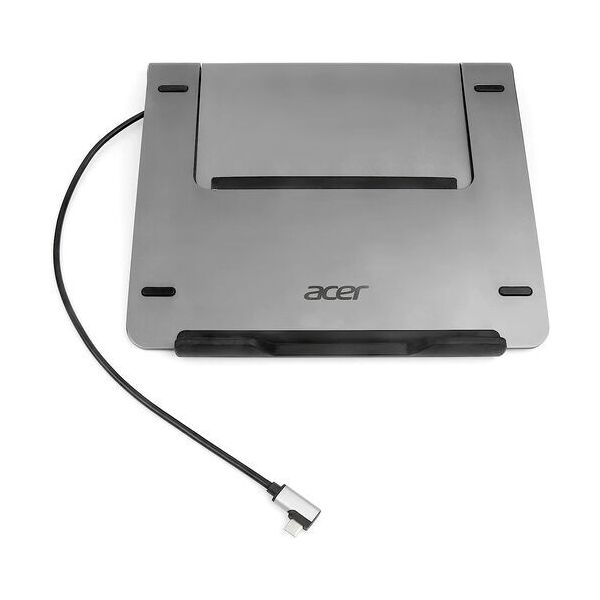 acer notebook stand 5-in-1 docking station   argento