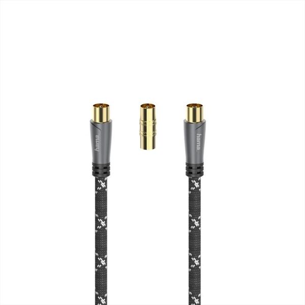 hama cavo antenna nero/silver