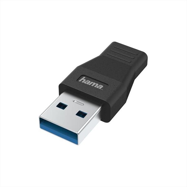 hama adattatore usb type c-nero/silver