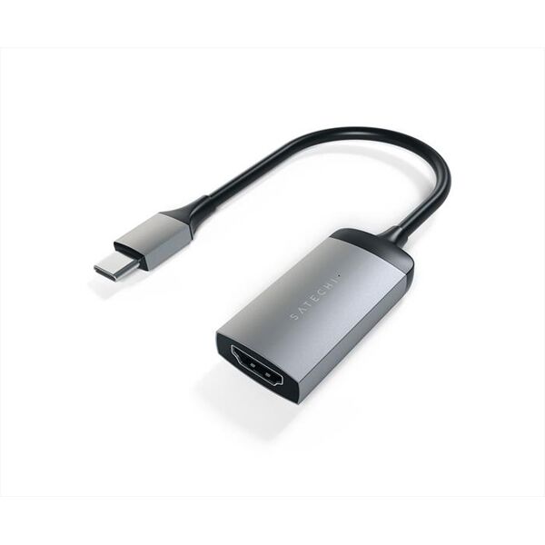 satechi adattatore usb-c a hdmi 4k-space grey