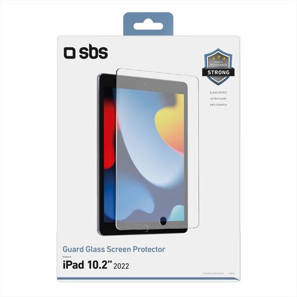 sbs screen protector tascrglipad10222-trasparente