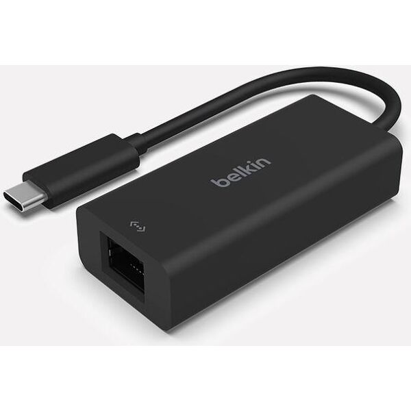 belkin adattatore da usb-c a 2.5gb ethernet-nero