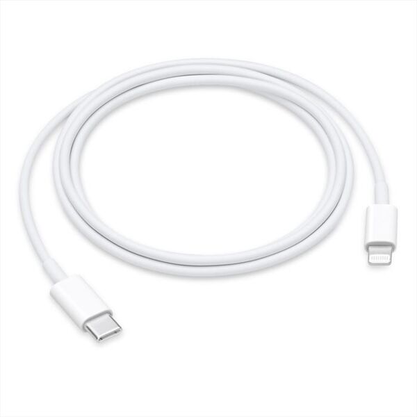 apple cavo da usb-c a lightning (1 m)