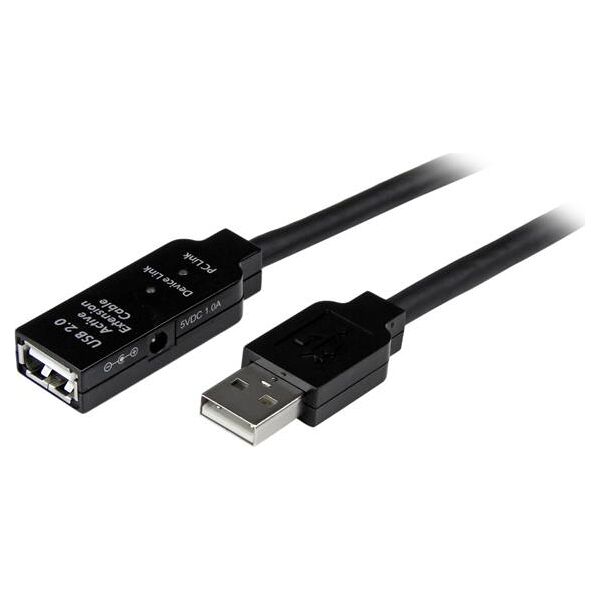 startech usb2aaext20m cavo prolunga usb 2.0 20 m maschio femmina - usb2aaext20m