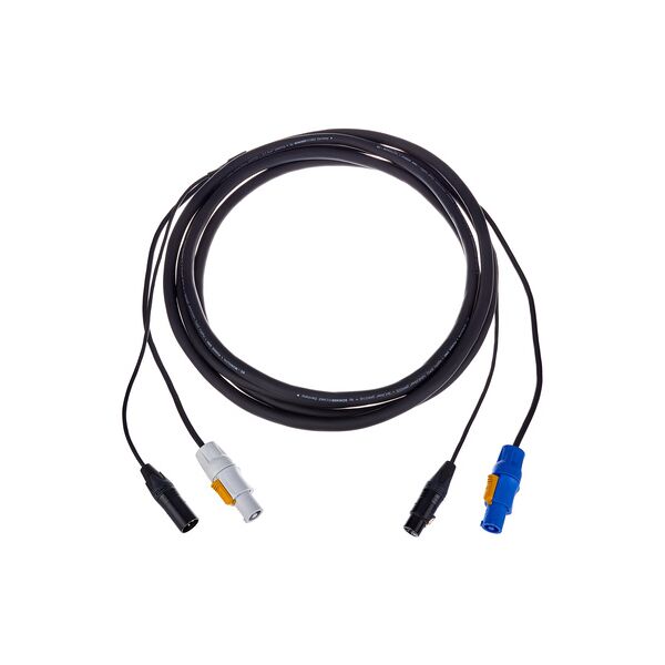 sommer cable monolith1 power twist/dmx 5m black