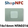 Tag NFC NTAG216 16x16mm adesivi