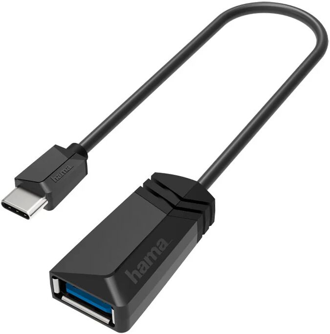 Hama Cavo USB Type C M / USB A F, USB 3.2 gen.1, 0,15 metri, nero