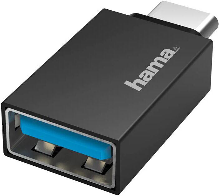 Hama Adattatore USB Type C M / USB A F, USB 3.2 gen.1, nero