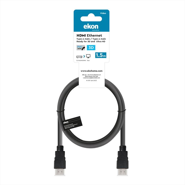 SBS Ecvxhdmi15mmk-nero