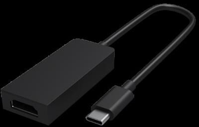 Microsoft Usb-c To Hdmi Adapter Per Surface Book2-nero