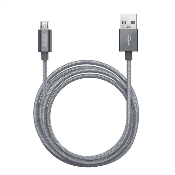 AAAMAZE Micro Usb Cable 2m-grey