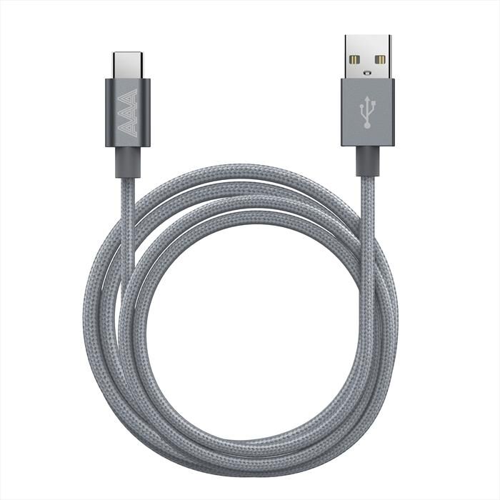 AAAMAZE Type-c Cable 2m-silver