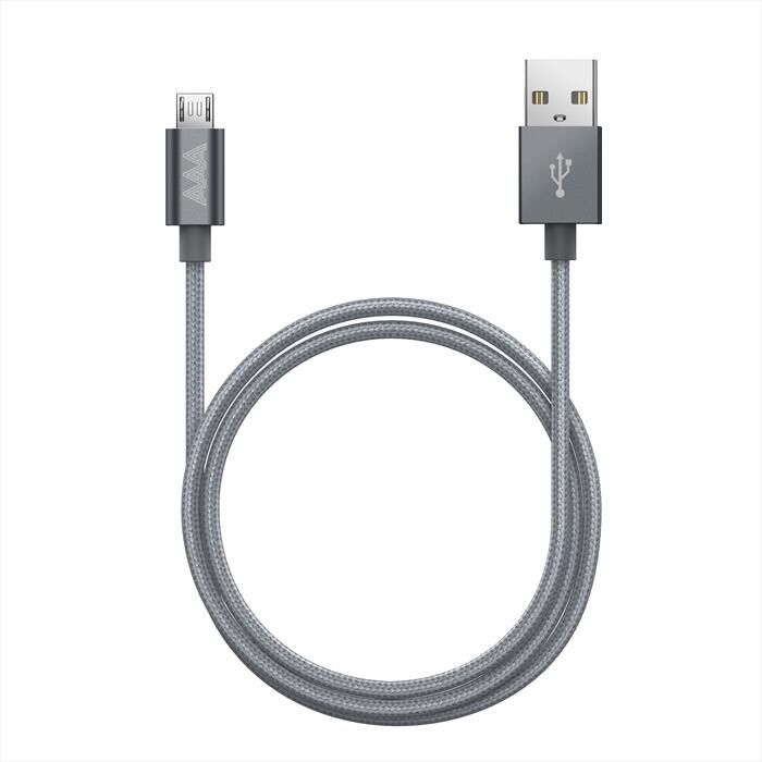 AAAMAZE Micro Usb Cable 1m-grey