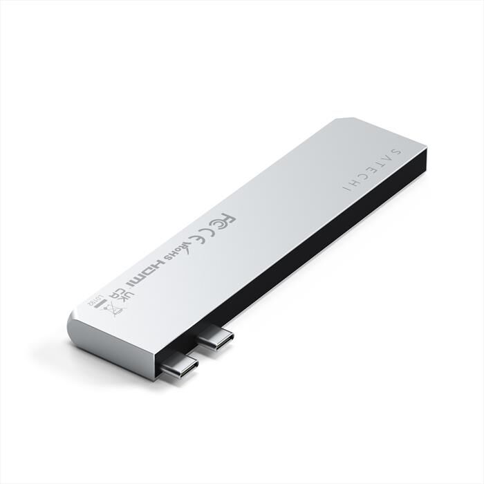 SATECHI Usb-c Pro Hub Slim Adapter-argento