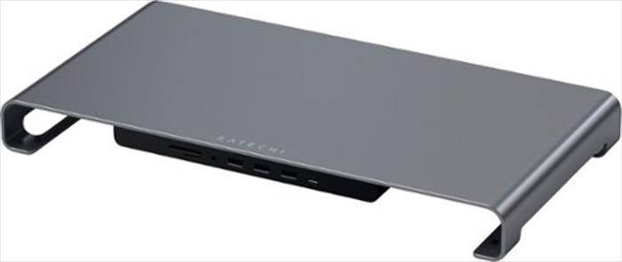 SATECHI Usb-c Monitor Stand Hub Xl-space Gray