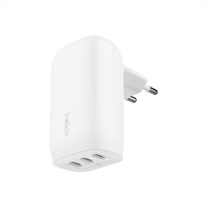 Belkin Caricabatteria Boostcharge Da Parete 3 Usb +cavo-bianco