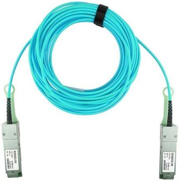 BlueOptics AOC-QSFP-100G-1M-BO cavo InfiniBand QSFP28 Blu (AOC-QSFP-100G-1M-BO)