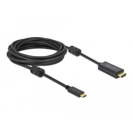 DeLOCK 85972 cavo e adattatore video 5 m USB tipo-C HDMI Nero (85972)