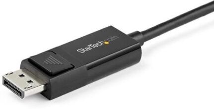 StarTech.com Cavo adattatore da USB C a DisplayPort 1.2 da 1m - Cavo video bidirezionale da DP a USB-C o USB-C a DP (CDP2DP1MBD)