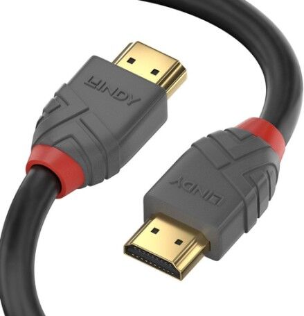 Lindy 36968 cavo HDMI 15 m HDMI tipo A (Standard) Nero, Grigio (36968)