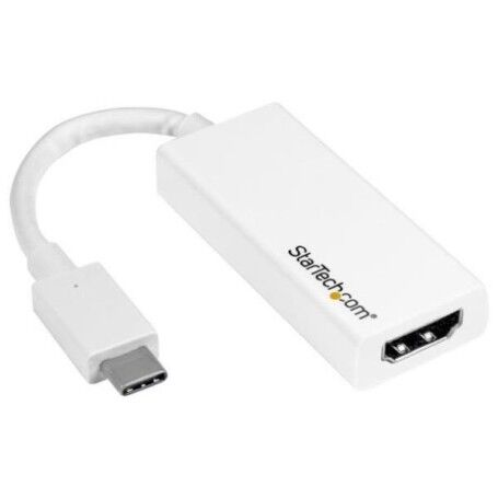 StarTech.com Adattatore USB-C a HDMI - 4k 60hz - Bianco (CDP2HD4K60W)