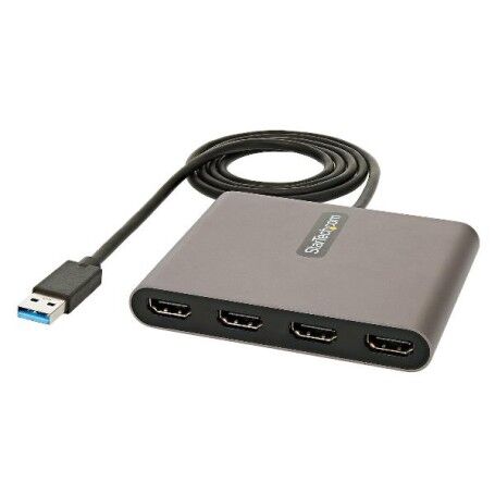 StarTech.com USB32HD4 adattatore grafico USB 1920 x 1080 Pixel Grigio (USB32HD4)