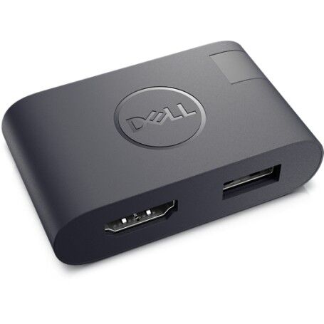 DA20 USB tipo-C HDMI + USB Nero (DELL-DA20-MG)